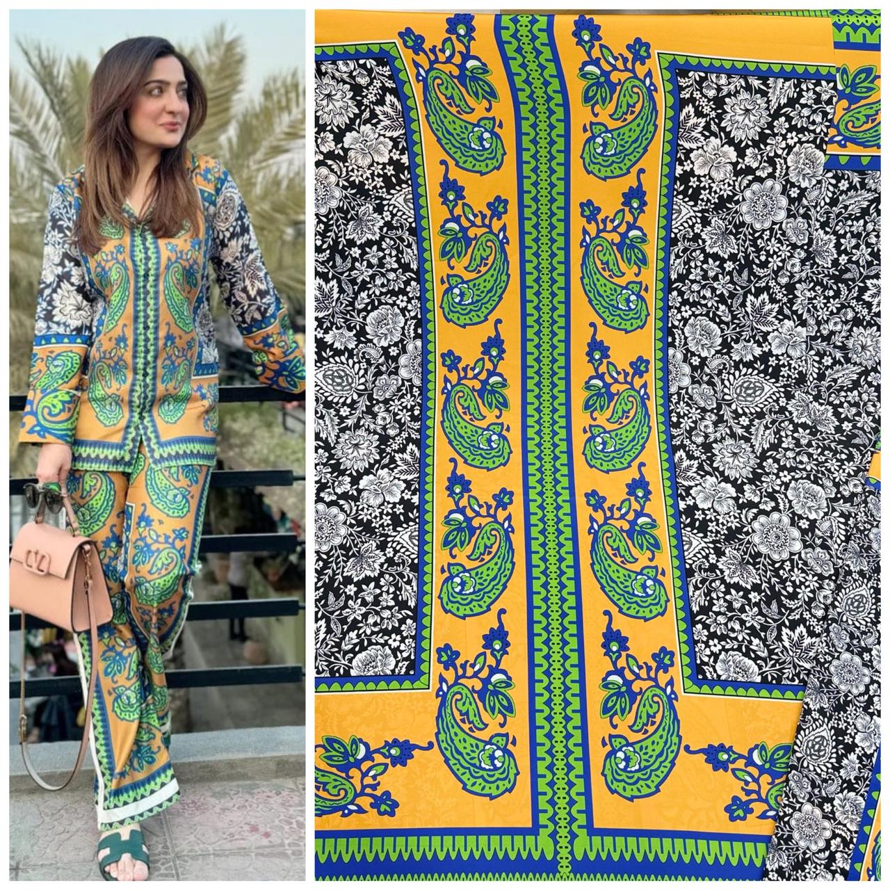 Lulusar Print Co-Ord Sets (Unstitched) - Image 2