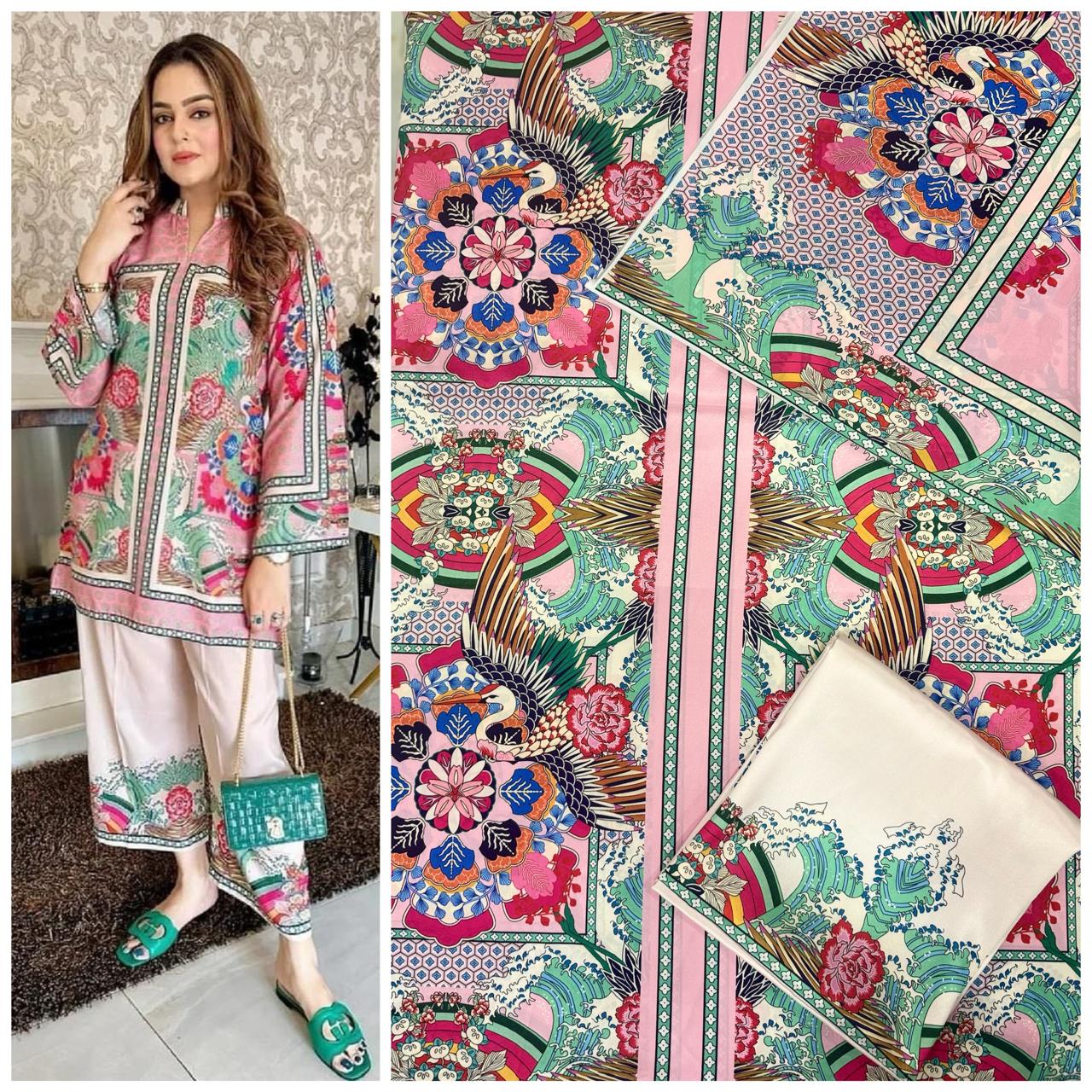 Lulusar Print Co-Ord Sets (Unstitched)