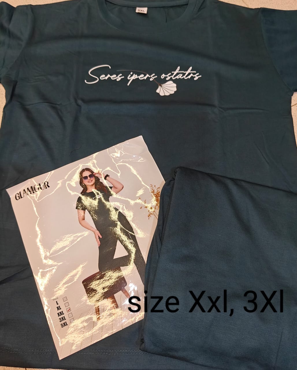 Night wear soft hosiery fabric (Outer Space) - Image 2