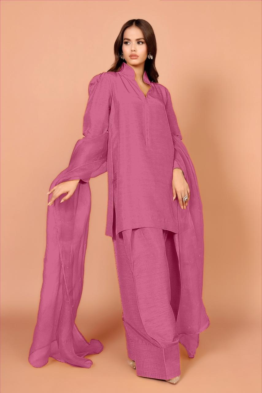 Designer Wear Exclusive Farsi Salwar Suit - Image 7